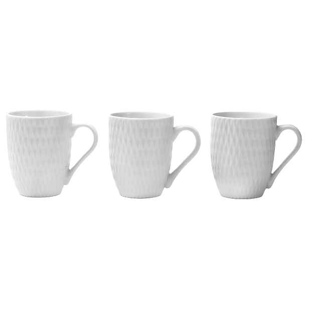 PROHOME - Hrnek keramický 10,5cm sada 3ks