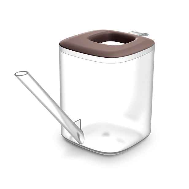 Prosperplast Plastová konvička TUBIOS transparentní/marsala, varianta 1,6 l