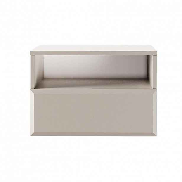 Selsey NOČNÍ KONZOLE Chocolated béžová 54 cm