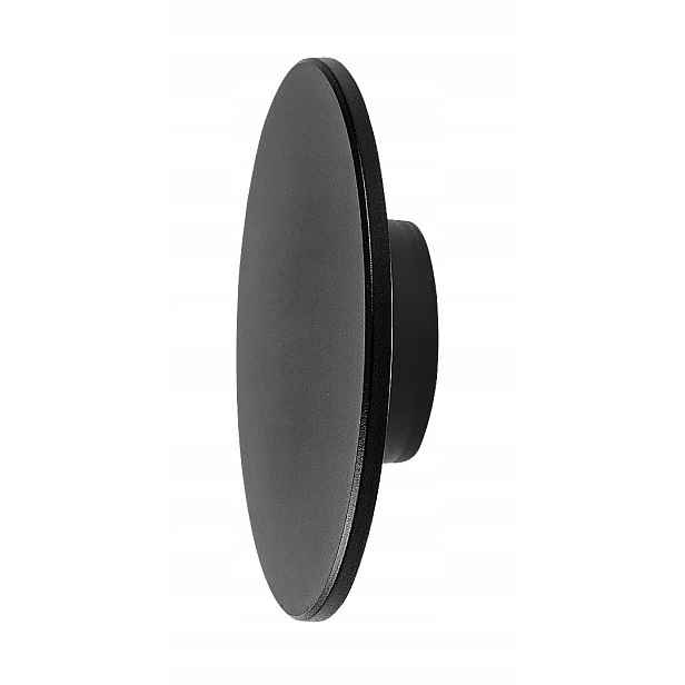 Venkovní Led nástěnné svítidlo moderní černé kulatý 22 cm IP65 Rabalux