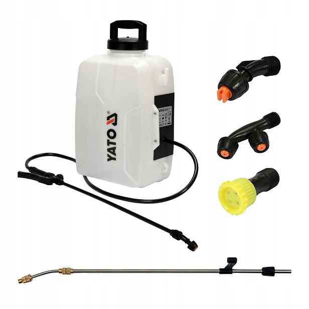 Akumulátorový zádový postřikovač 2v1 Yato YT-86211 18V 12L 7 m Body