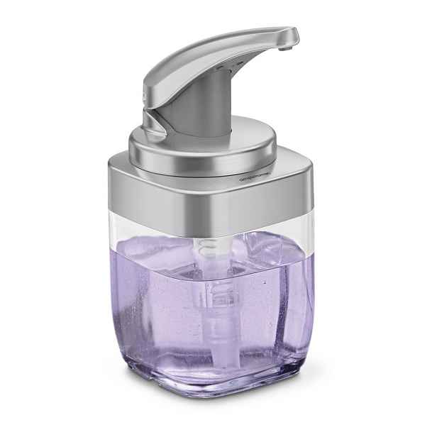 Kovový dávkovač mýdla 444 ml - simplehuman