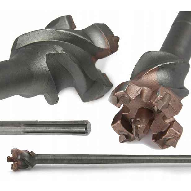 Vrták Příklepový Rapid Sds-max 55x1000 MM Do Betonu Zdi Cihel Karbid Sp