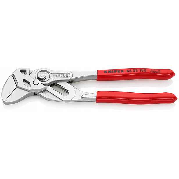 Kleště, klíč Knipex 180 mm v jednom nástroji (86 03 180) Knipex