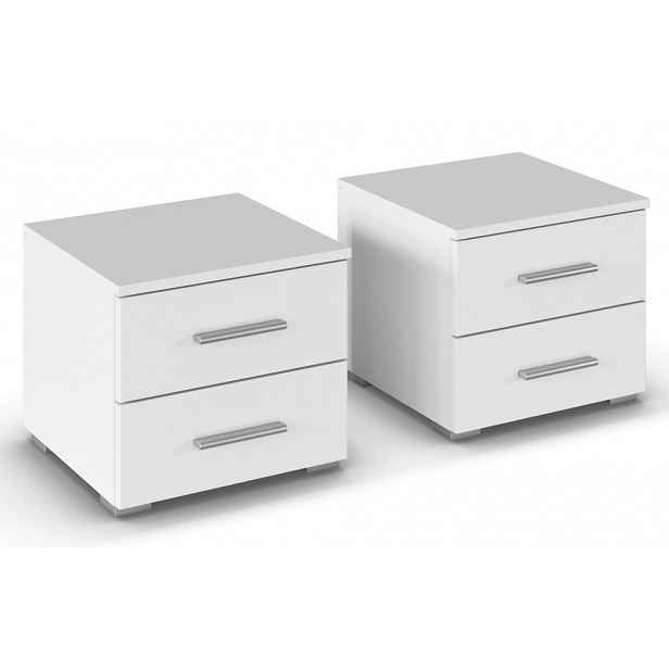 Set nočních stolků (2 ks) Isotta, bílé