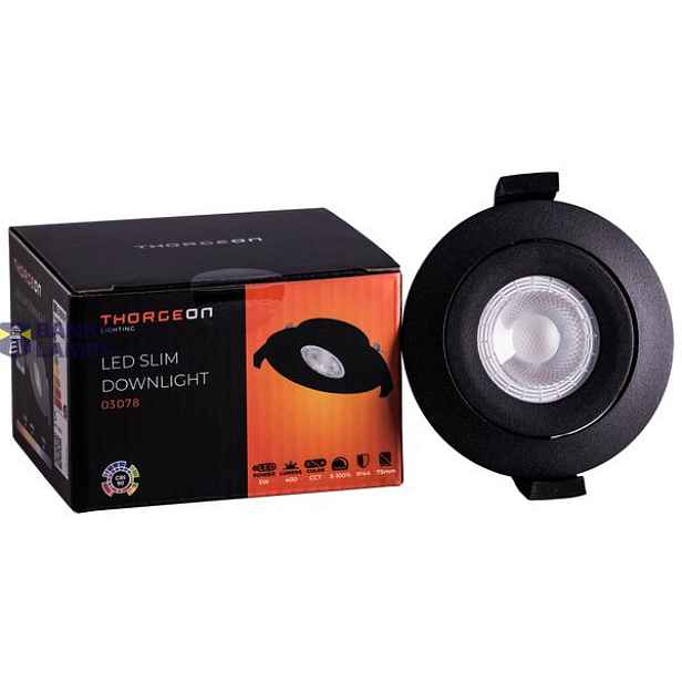 Thorgeon slim podomítkové Led svítidlo 5W, 400 lm 03078
