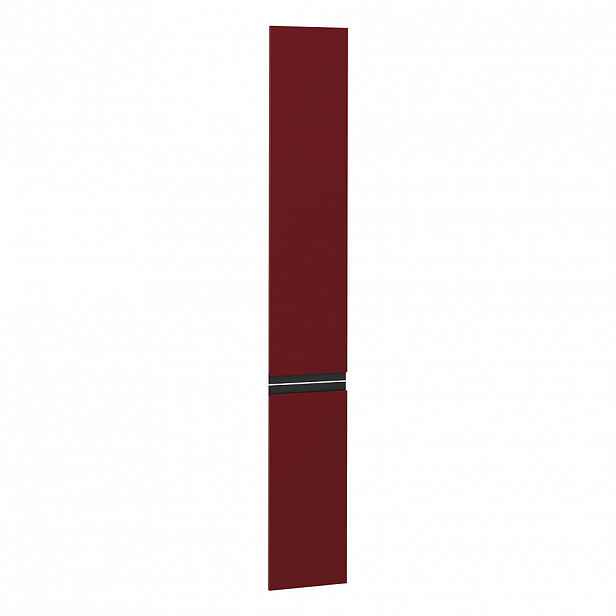 Vicco KUCHYŇSKÁ DVÍŘKA R-Line Červená 29.6 x 196.2 cm nábytková čela pro vysokou výsuvnou skříň
