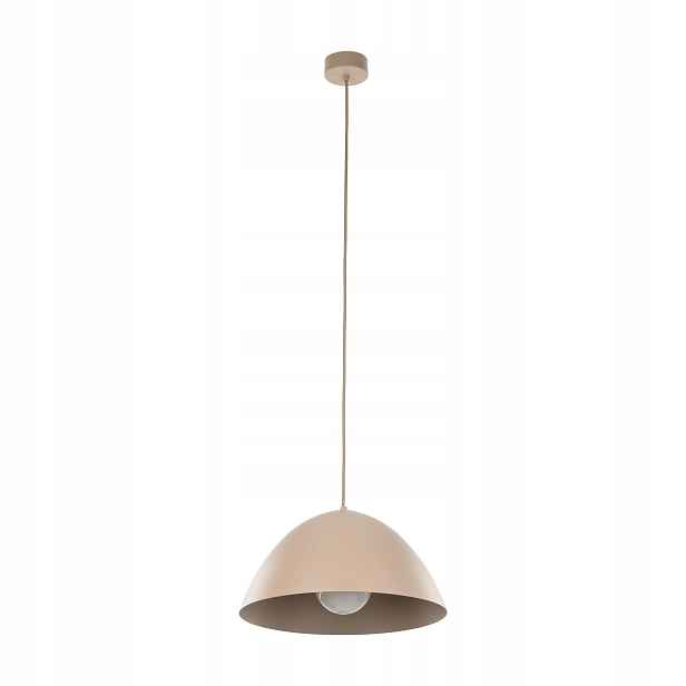 Závěsná lampa Faro sabia béžová 1xE27 Osvětlení Interiéru Domu Stropní