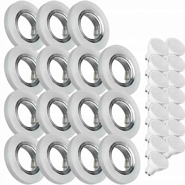 15X Skleněná Lampička Moderní Kulaté Svítidlo Silné Sklo 10W Led Žárovka