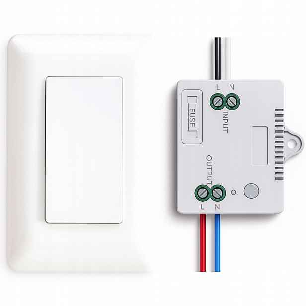 Bezbateriový Bezdrátový Vypínač Světla Nástěnný Led Set