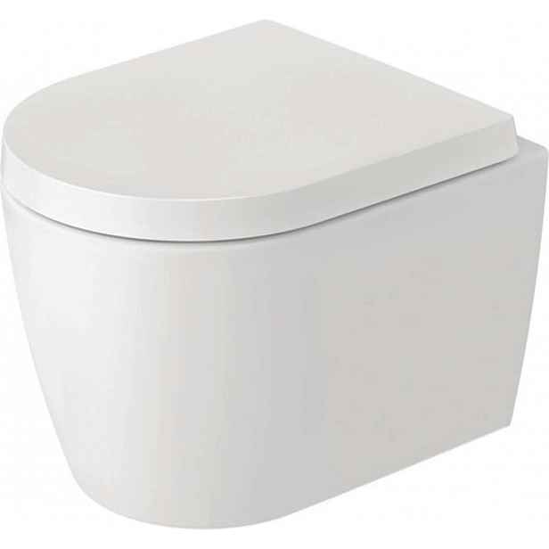 Duravit ME by Starck - Závěsné WC, Rimless, DuraShield, matná bílá 253009AC00