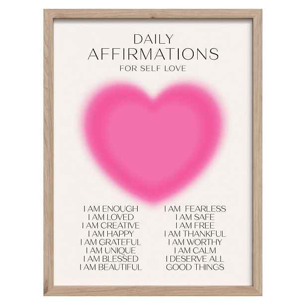 Obraz 30x40 cm Selflove – Styler