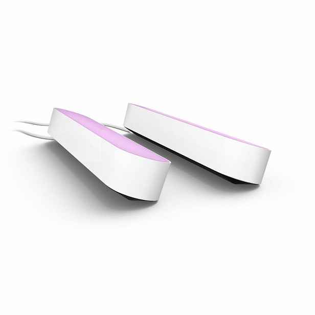 Philips Hue Play White and Color Led stolní lampa bílá x2 napájecí adaptér