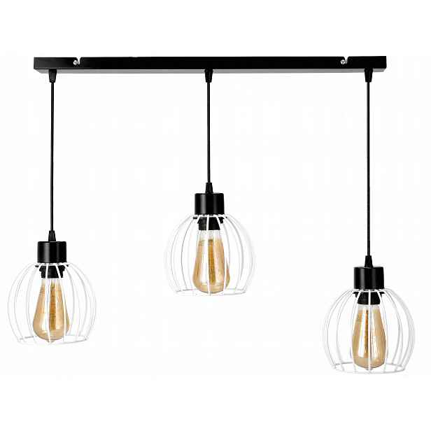 Závěsná lampa Led lustr Drátěná Koule 3XE27