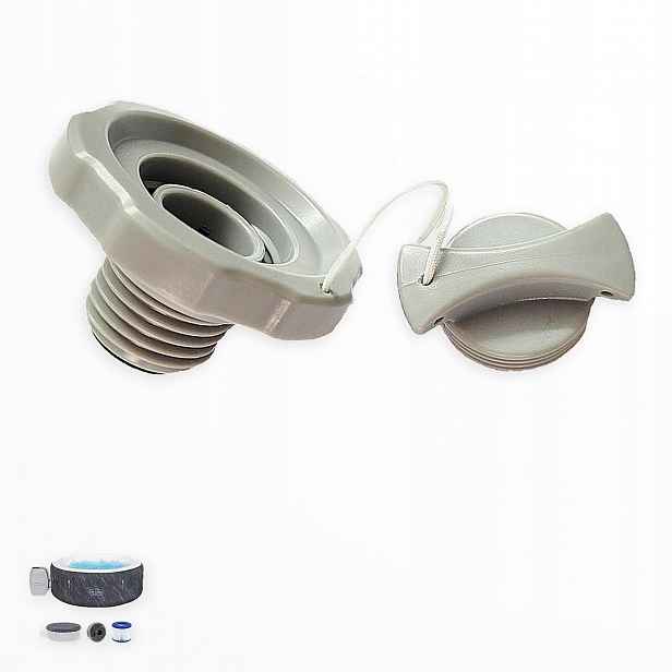 Šroubový ventil do lázní Lay-z-spa Bestway 60175 Boracay AirJet 180x66 cm nový