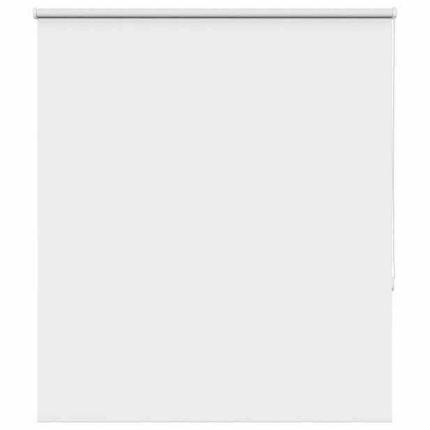 vidaXL Roleta zatemňovací bílá 135x175cm šířka látky 131,6cm polyester