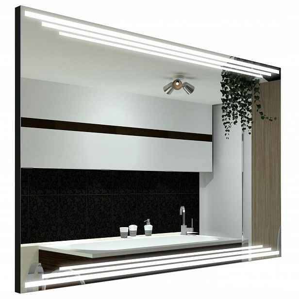 Zrcadlo Birma Led s krytem 140x100 cm