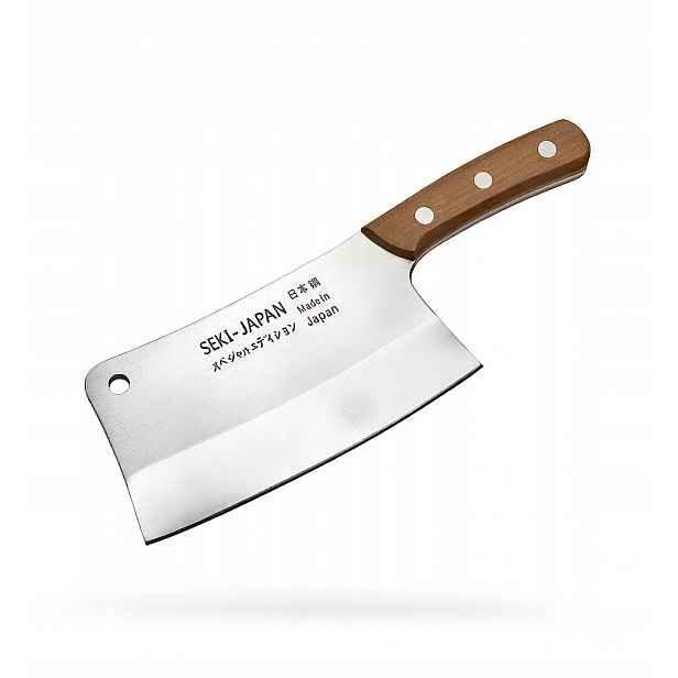 Nůž Šéfa Sekáček Japonský 20 CM Ostrý, Pevný, Kuchyňský, Pro Měsíc Zeleniny