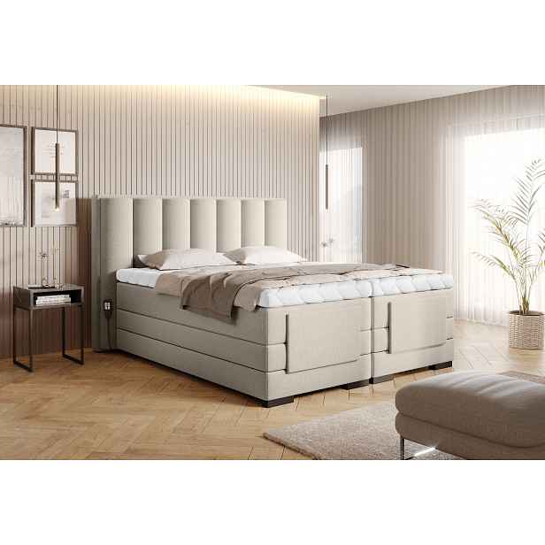 Boxspring Veros Rozměr: 160 x 200 cm, látka: Inari 22