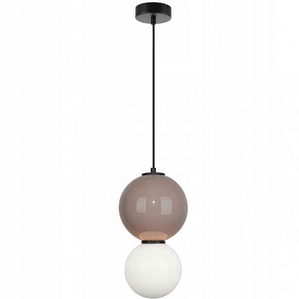 Závěsná, stropní Led lampa béžová do ložnice, pokoje Pieve