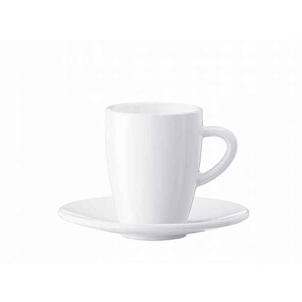 Sada 2 šálků a podšálků na espresso