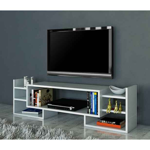 TV stěna / Sestava pod TV Sema - White