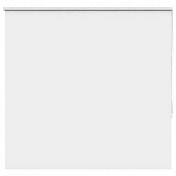 vidaXL Roleta zatemňovací bílá 150x175cm šířka látky 146,6cm polyester