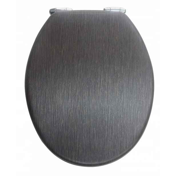 Wc sedátko s pomalým sklápěním Mdf, rozteč 11,5-20,5 cm, ocelové panty