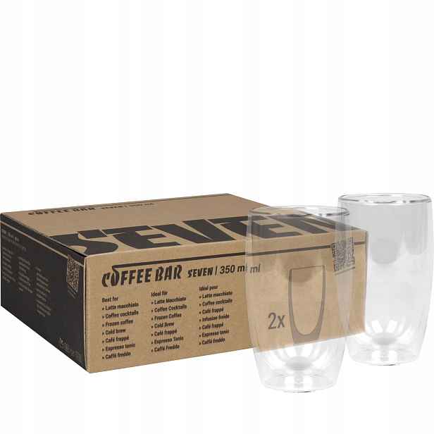 Sada 2 sklenic Latte macchiato 350 ml Coffee Bar Seven Könitz