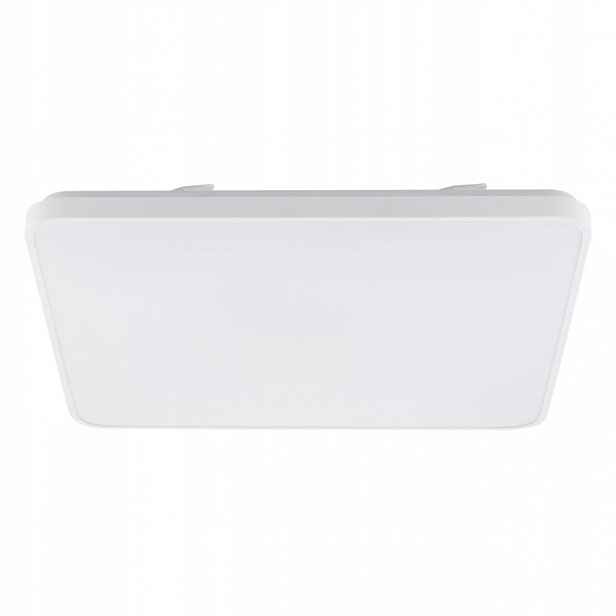 Stropní Svítidlo Agnes Square Pro bílý Led 64W 3000K IP44 Salon Šatník Čtvercový