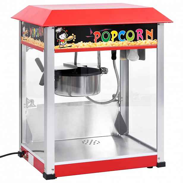 vidaXL Popcornovač s teflonovým varným hrncem 1 400 W