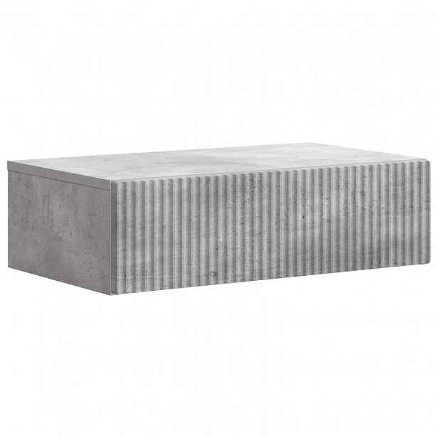 vidaXL Nástěnný boční stůl 59 x 34,5 x 17 cm Kompozitní dřevo