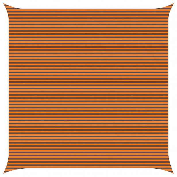 vidaXL Sluneční plachta 7 x 7 m 100% polyester Oxford Čtvercový