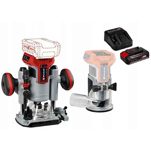 Einhell Horní Frézka Set Tp-ro 18 Set Li Bl 2,5AH