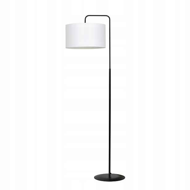 Emibig Stojací lampa Trapo LP1 1xE27 150 cm černá/bílá 15 W