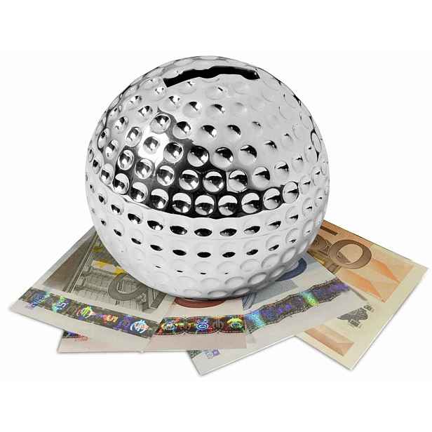 Kasička Golfový míček, průměr 8 cm - EDZARD