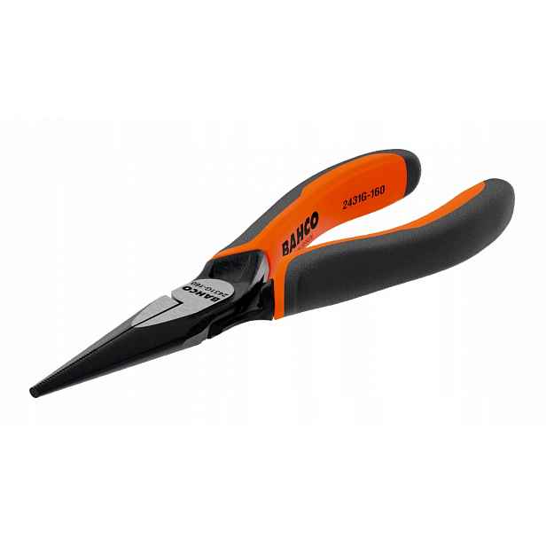půlkulaté prodloužené kleště bez řezačky 160 mm, Bahco [2431G-160]
