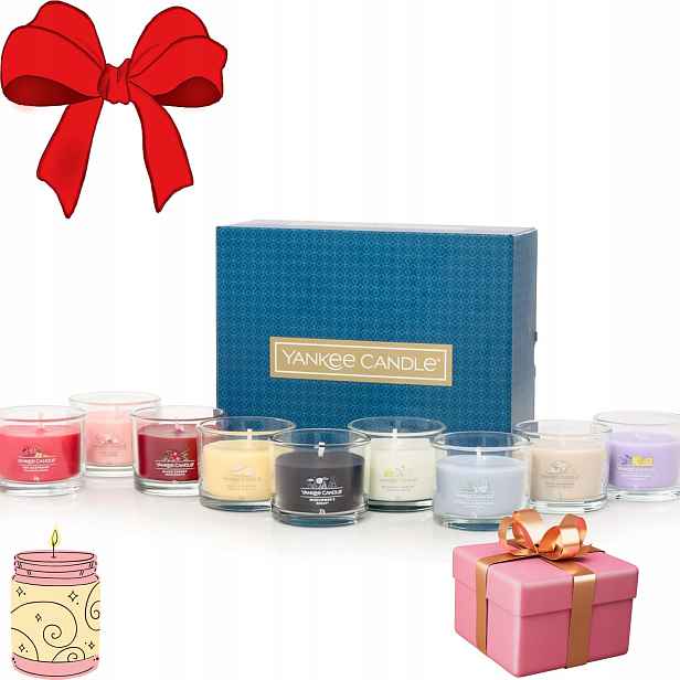 Sada 9 svíček Yankee Candle , perfektní vánoční Dárek