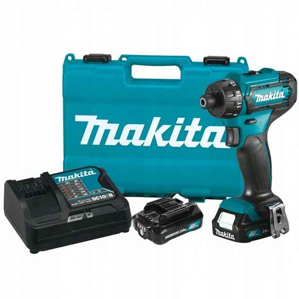 Aku Vrtačka Makita DF033DSAE Cxt 12V 2x2Ah 30 Nm 1/4 " kufr