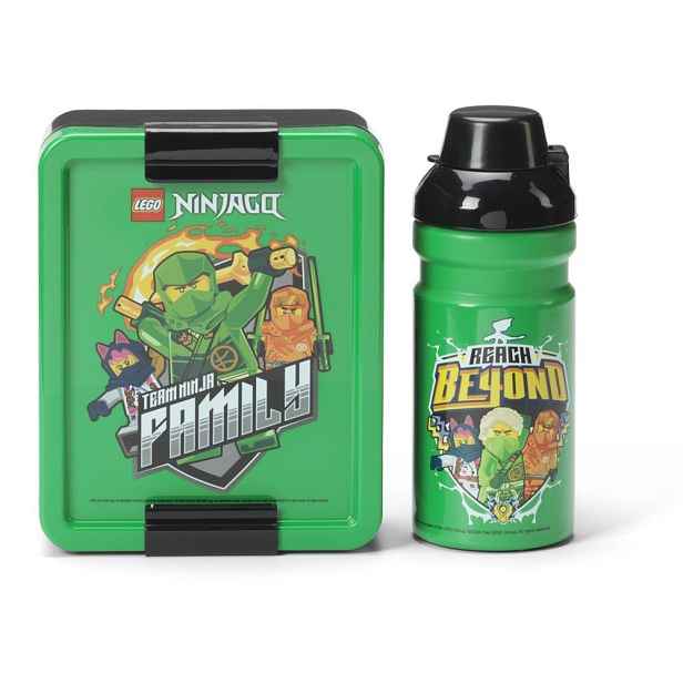 Dětský svačinový box s lahví Ninjago – LEGO®