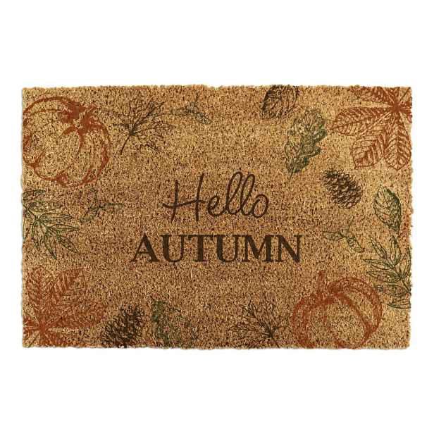 Rohožka z kokosového vlákna 40x60 cm Hello Autumn – Artsy Doormats
