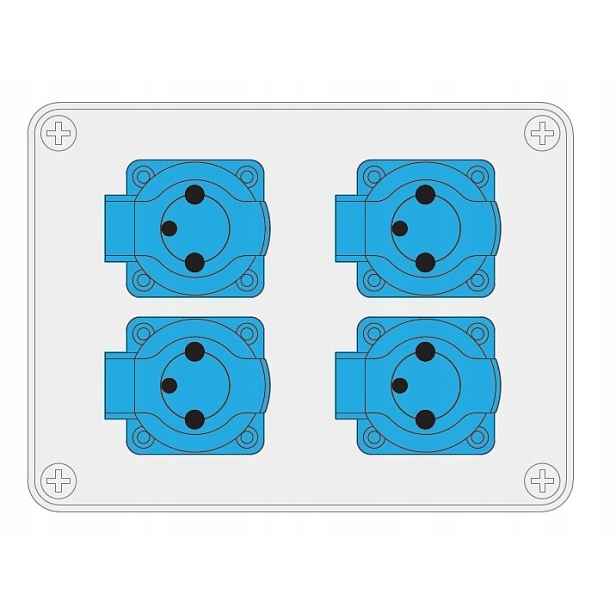 Rozvaděč R-box 190 4x250V B.1203