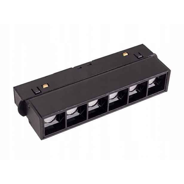 Led kolejnicové svítidlo Magnetic Černé 5,5 W Raster 11 cm On/Off MaxLight
