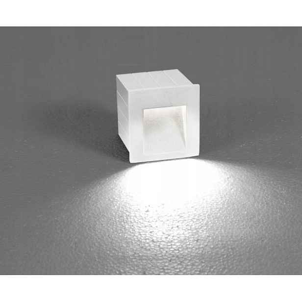 Venkovní schodišťová lampa Nowodvorski Step Led bílá 3W 3000K IP44 6908