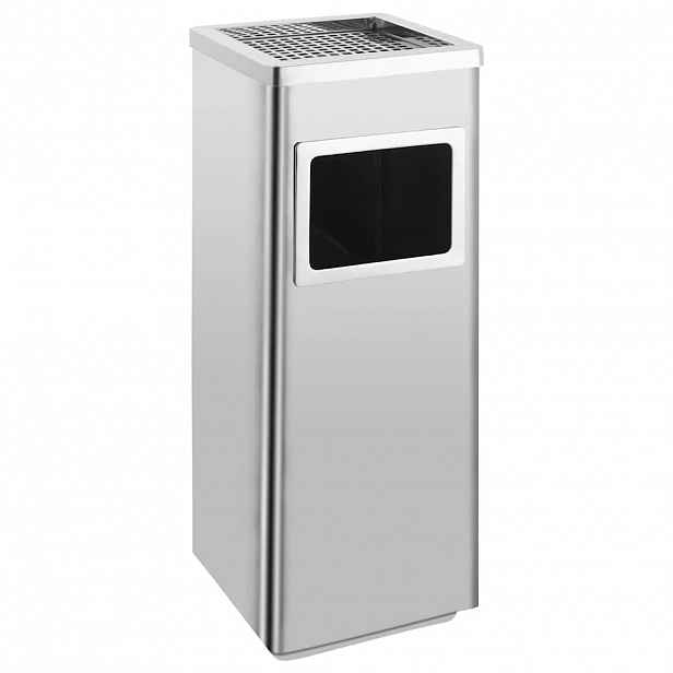 vidaXL Popelník 36 l nerezová ocel