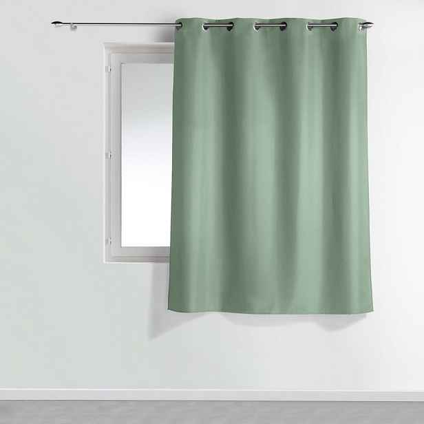 Zelený závěs 140x180 cm Essentiel – douceur d'intérieur