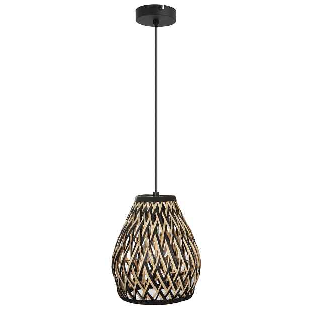 Bambusová lampa Carmina ideální pro restaurace, stolky E27