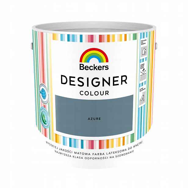 Beckers Designer Color 2,5L Matná Azurová