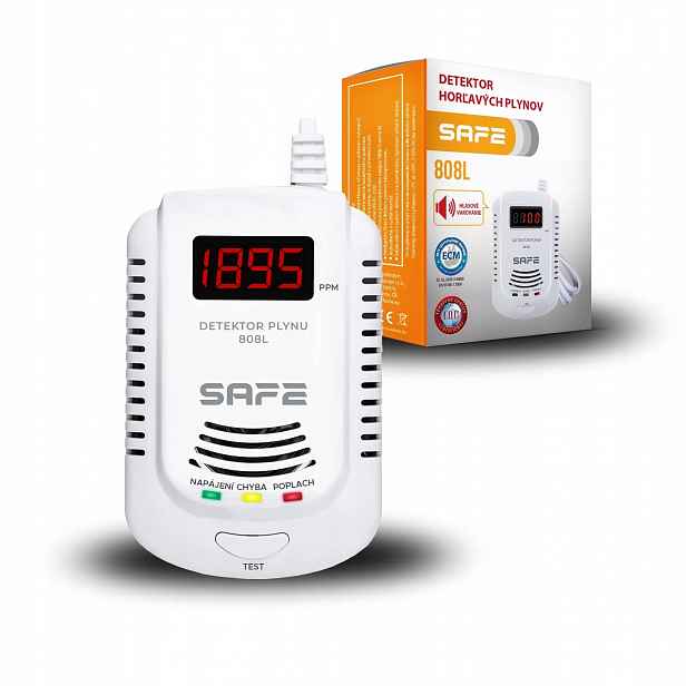 Detektor hořlavých a výbušných plynů Safe 808L