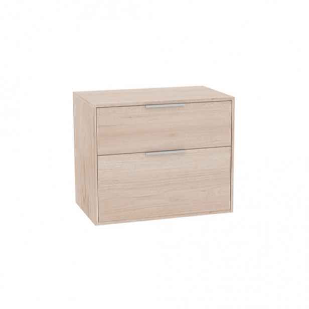 Roca Optica koupelnová skříňka bez umyvadla 78,5x56,5x45,5 cm světlý dub OPTDESK802ZJ